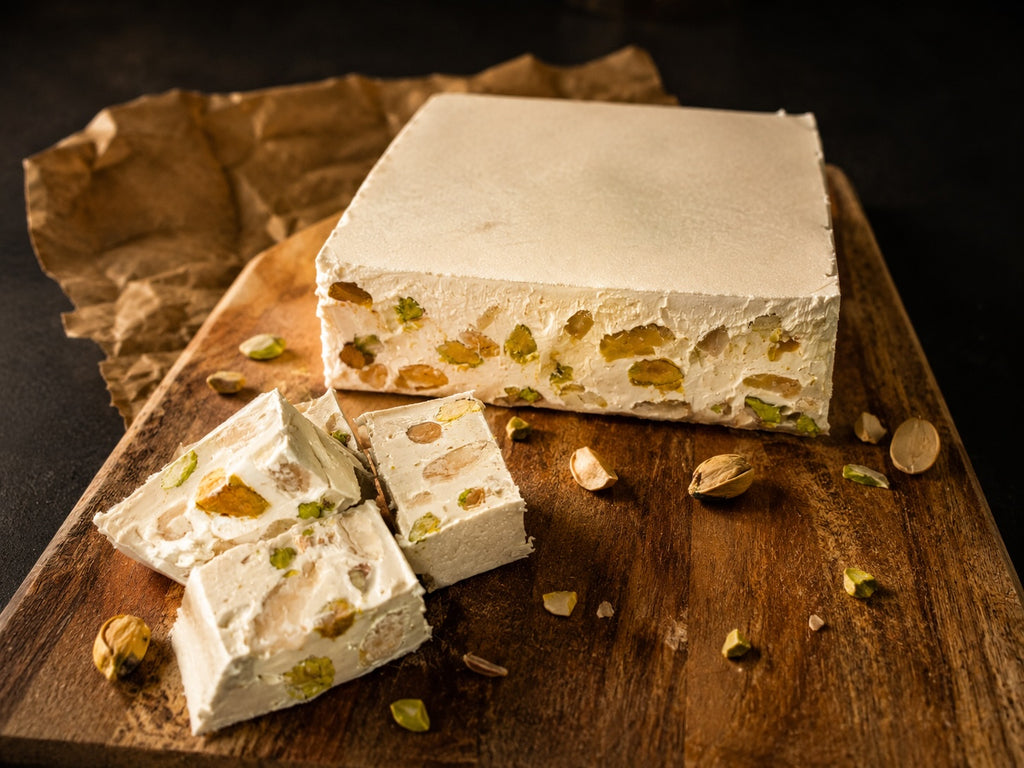 Nougat Artisanal aux Amandes et Pistaches